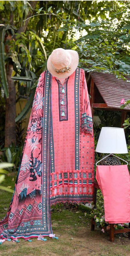 Murashe By Miral Doria 3pc Lawn