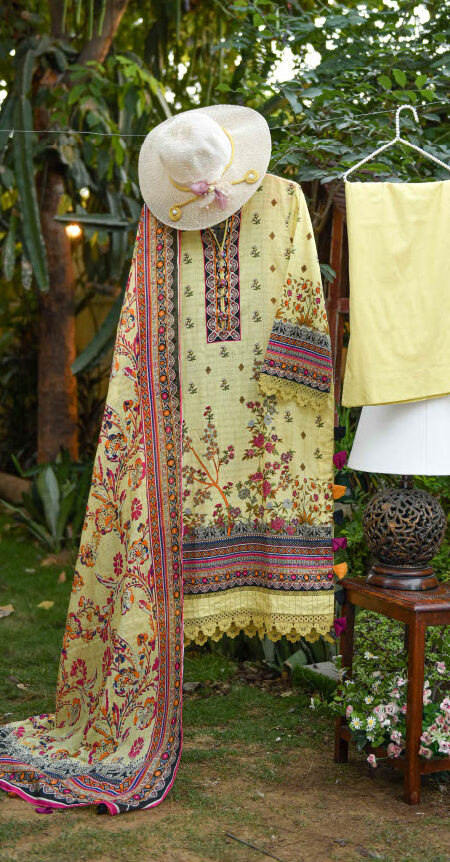 Murashe By Miral Doria 3pc Lawn