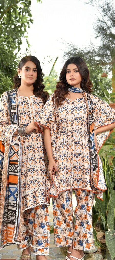 Murashe By Zimal Lawn 3PC