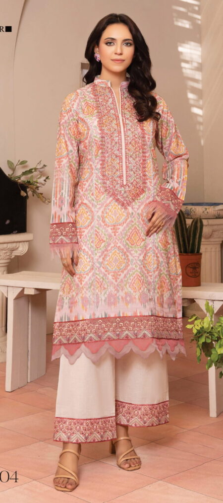SAFA NOOR BY SEEMAL LAWN 2PC EMBROIDED