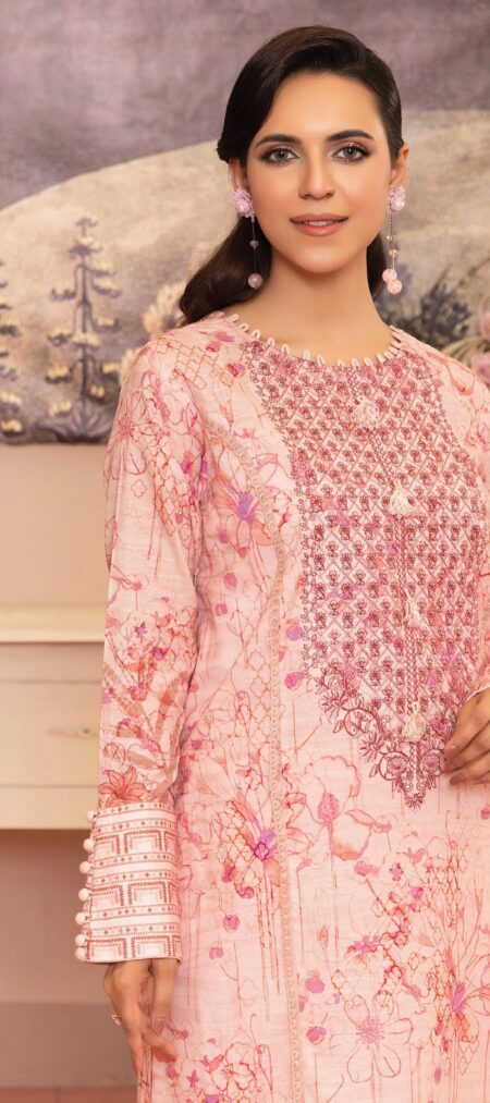 SAFA NOOR BY SEEMAL LAWN 2PC EMBROIDED
