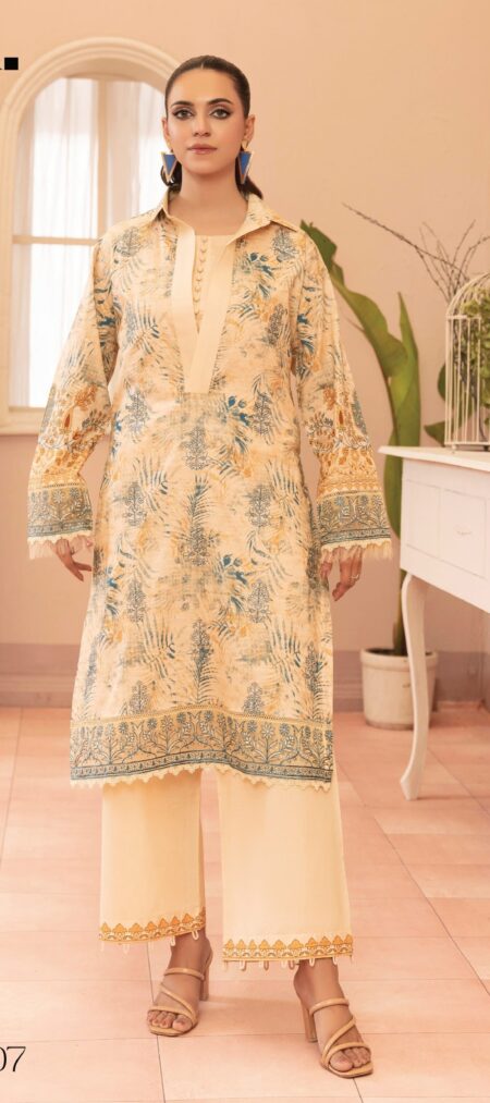 SAFA NOOR BY SEEMAL LAWN 2PC EMBROIDED