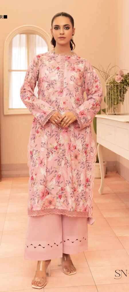 SAFA NOOR BY SEEMAL LAWN 2PC EMBROIDED
