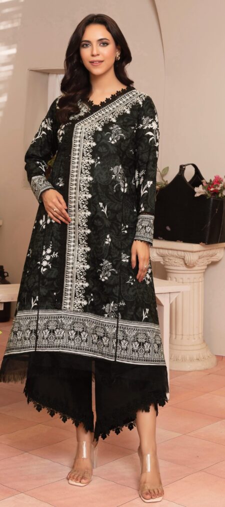 SAFA NOOR BY SEEMAL LAWN 2PC EMBROIDED
