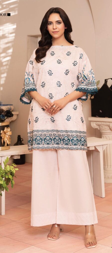 SAFA NOOR BY SEEMAL LAWN 2PC EMBROIDED